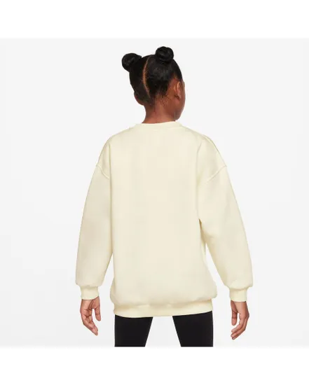 Sweat Enfant G NSW CLUB FLC OVRSZD CREW LBR Beige