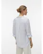 Chemisier Femme VMBUMPY L/S SHIRT NEW WVN GA NOOS Bleu Rayé