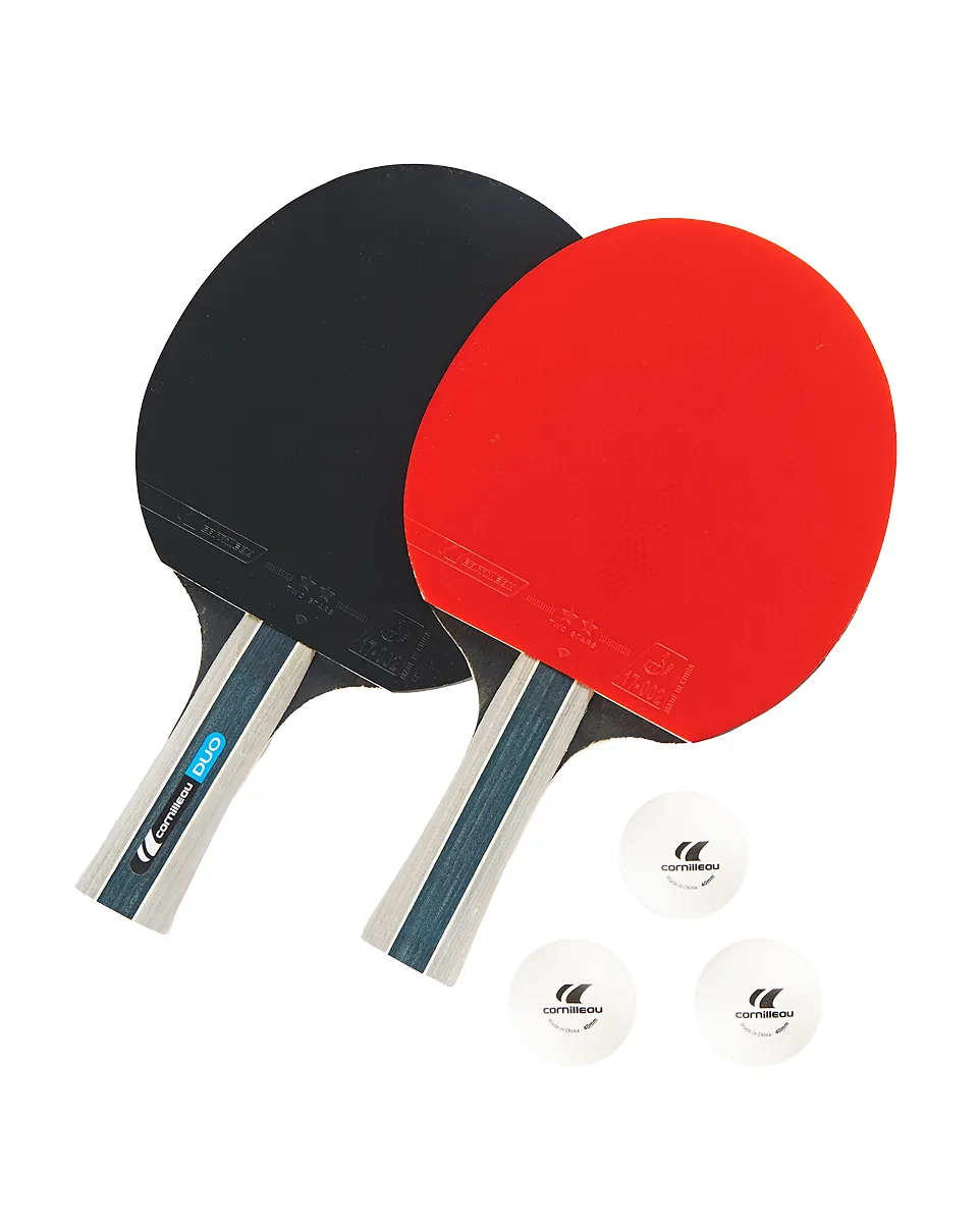 Raquettes de tennis de table Unisexe Cornilleau SOFTBAT PACK DUO  Multicolore Sport 2000