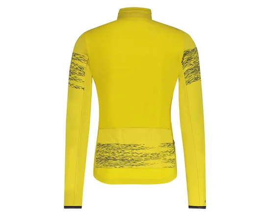 Maillot manches longues coupe-vent Homme BEAUFORT INSULATED Jaune Moutarde