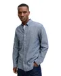 Chemise Homme JPRBLUSUMMER LINEN BLEND SHIELD LS
