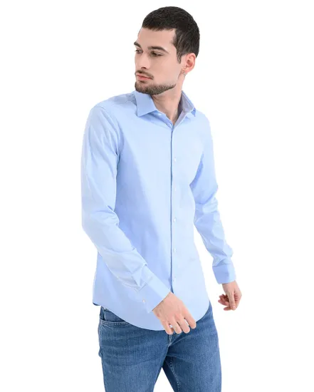 Chemise Slim Homme Essential Twill Stretch