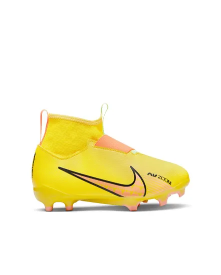 Chaussure de Football Enfant JR ZOOM SUPERFLY 9 ACAD FG/MG Jaune