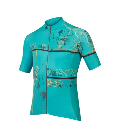 Maillot manches courtes Homme OUTDOOR TRAIL Bleu