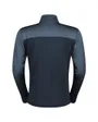 Sweat polaire Homme DEFINED LIGHT PULLOVER Bleu Métal/Bleu