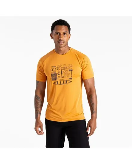 T-shirt Homme TECHIITEE Orange