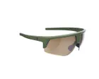 Lunettes Unisexe COMET Vert/Ambre Flash Miroir