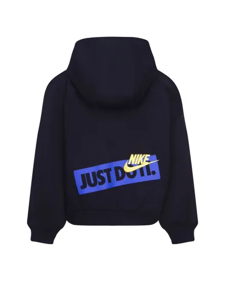 Sweat à capuche manches longues Enfant N NSW HBR ICON FLC PO Noir
