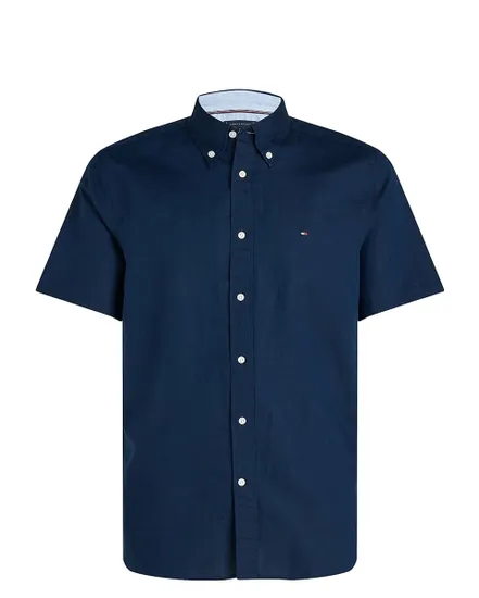 Chemise Homme Lin Blend Solid Ss