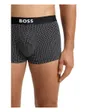 Lot de 3 boxers Homme TRUNK 3P BOSS ONE D Multicolore