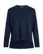 Pull col rond Femme VIOSTRIA O-NECK L/S KNIT TOP NOOS Bleu Marine