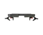 Plaque de fixation pour panier arrière UNIKLIP 2 Noir/Gris