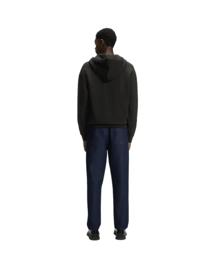 Sweat zippé à capuche Homme DAPOZIP Noir