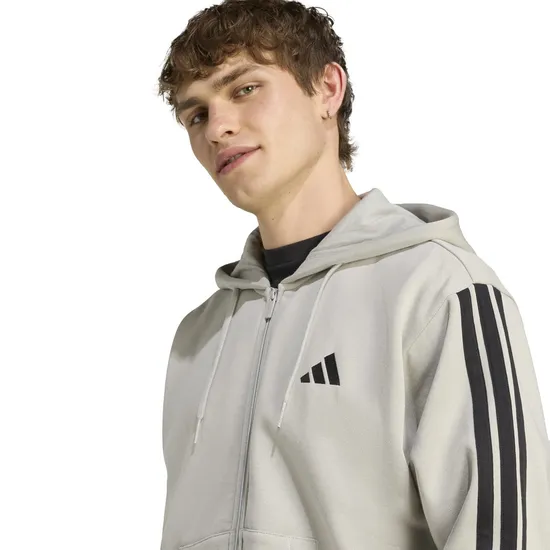 Veste zip à capuche Homme M 3S FL FZ HD Beige