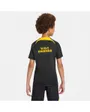 T-shirt manches courtes Enfant PSG YNK DF STRK SS TOP KKS 4TH Noir