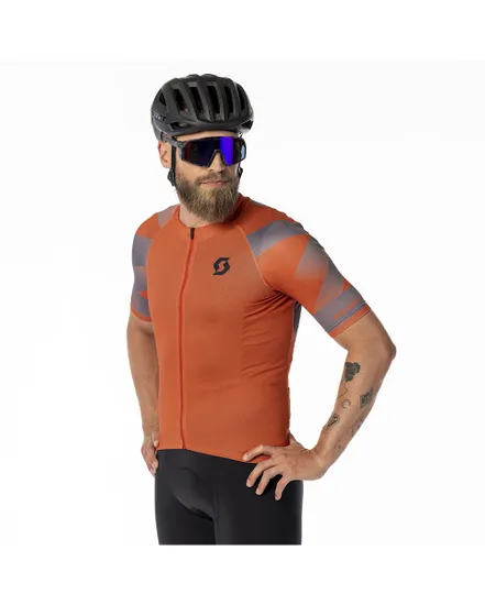 Maillot manches courtes Homme RC PREMIUM CLIMBER Orange/Girs