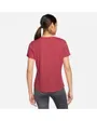 T-shirt manches courtes Femme W NK ONE DF SS STD TOP Rouge