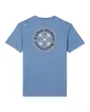 TEE SHIRT MANCHES COURTES GRAPHIQUE Homme Bleu