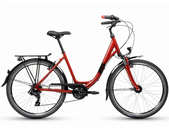 Vélo urbain SALSA 26-7 Rouge Rubis