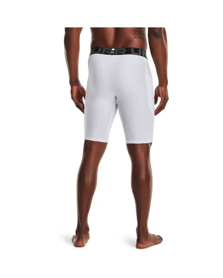 Bermuda Homme UA HG ARMOUR LNG SHORTS Blanc