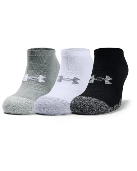 3 paires de chaussettes Homme UA HEATGEAR NO SHOW 3PK Multicolore