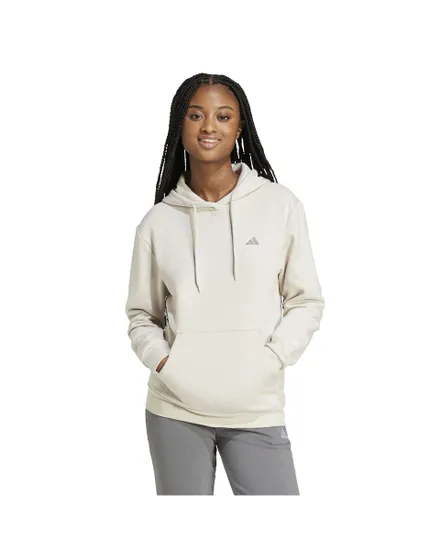 Sweat à capuche Femme W SL FC HD Beige