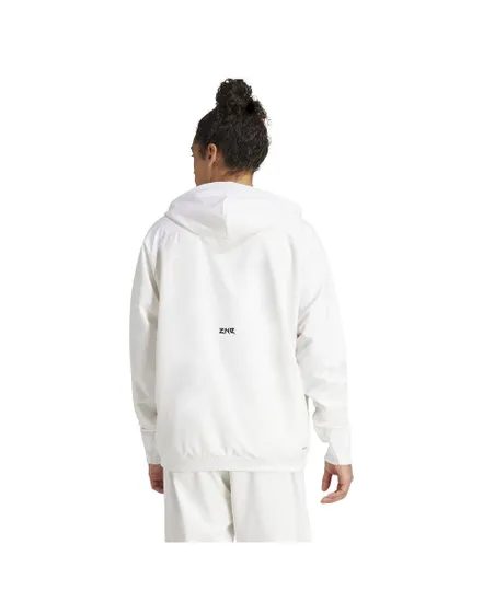 Sweat zip à capuche Homme M Z.N.E. WV FZ Blanc