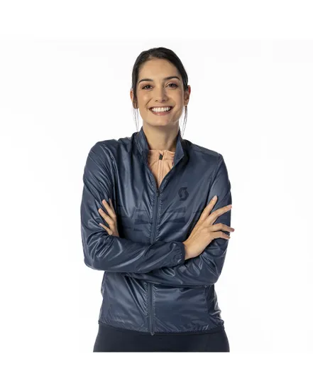 Veste coupe-vent Femme ENDURANCE WB Bleu Métal/Bleu