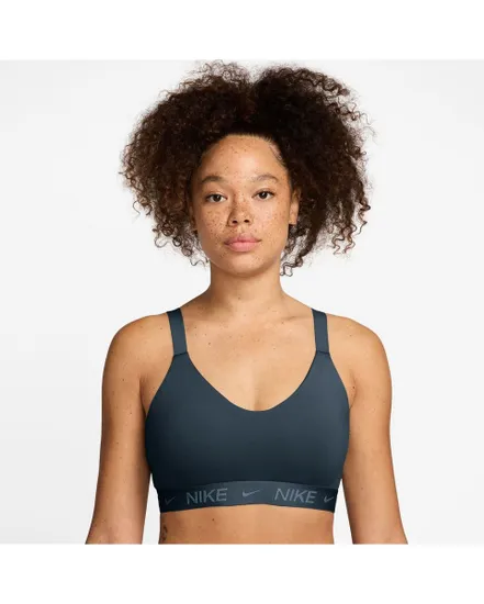 Brassière Femme W NK DF INDY MED SPT BRA Bleu