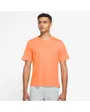 T-shirt manches courtes Homme M NK DF MILER TOP SS Orange