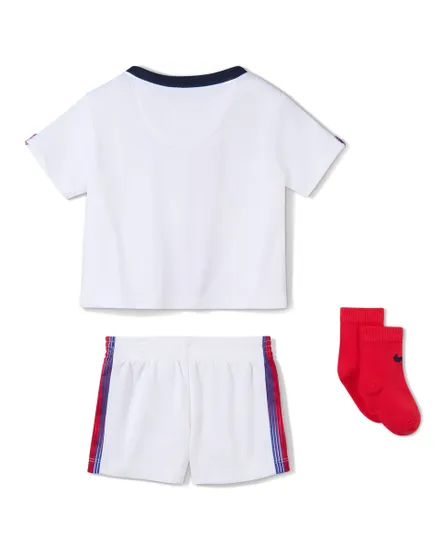 Ensemble de football Enfant PSG INF NK DF KIT STAD AW Blanc