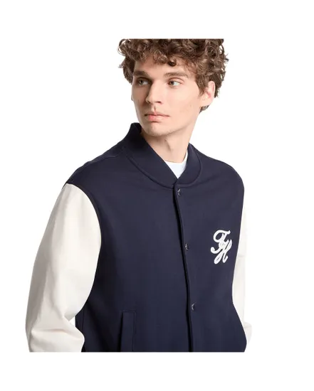 Veste Bomber Homme Script Colorblock