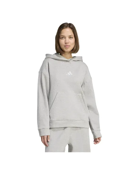 Sweat à capuche Femme W ALL SZN HL HD Gris