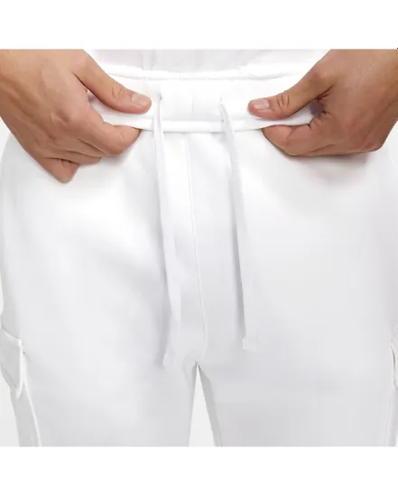 Pantalon de survetement Homme M NSW REPEAT FLC CARGO PANT BB Blanc