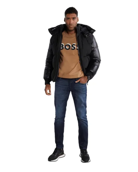 Sweat col rond Homme SOLERI 07 Beige Medium