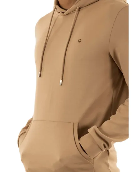 Sweat à capuche Homme STEELE Beige