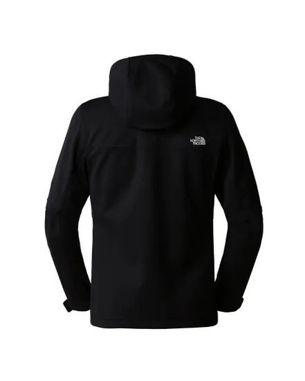 Veste zip à capuche Homme M DIABLO SOFTSHELL DETACHABLE HOOD Noir