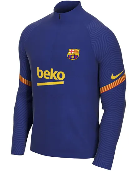 Top de football homme FCB M NK DRY STRK DRIL TOP Bleu