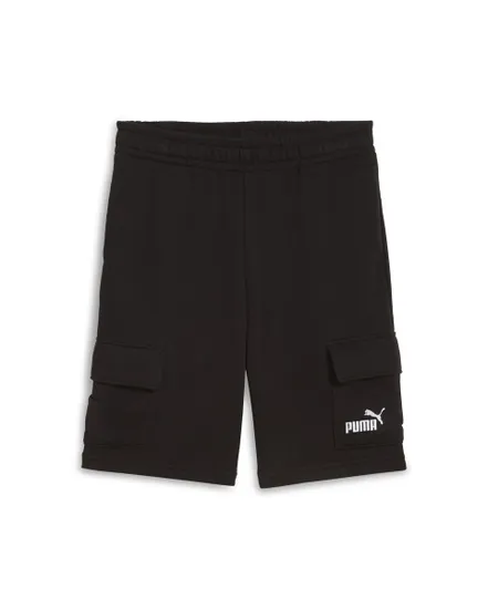 Short Enfant ESS NO. 1 LOGO CARGO Noir