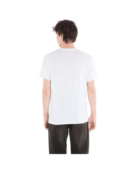 T-shirt col rond Homme SS SLIM STRETCH COTTON CREWNK TE Blanc Brillant