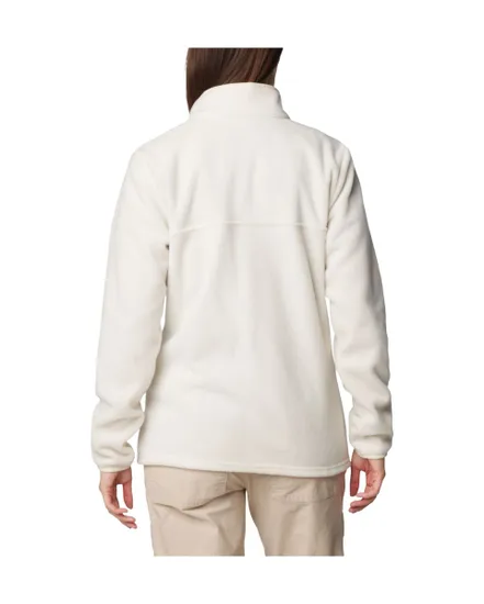 Polaire Femme BENTON SPRINGS 1/2 SNAP PULL OVER II Beige