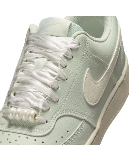 Chassures Femme W NIKE COURT VISION LO LE Gris