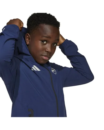 Veste zip à capuche Enfant AFC C VT J Y Bleu