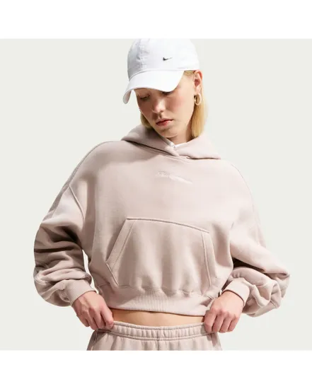 Sweat à Capuche Femme Standard Issue Cropped
