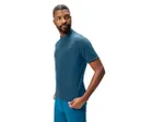 Maillot manches courtes Homme LOOP ZIPPED Bleu