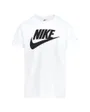 Tee-shirt MC Garçon NKB FUTURA EVERGREEN Blanc