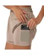 Short Femme NAGINO RUN 2-N-1 SHORT Beige