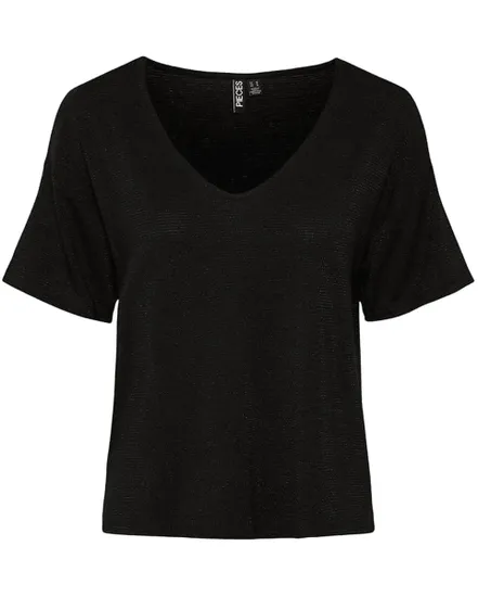 Tee Shirt Femme Pcbillo Oversized Rayures Lurex