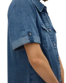 Robe En Jean Femme Vmjennie