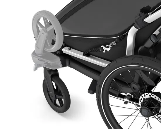 Remorque pour enfant 1 place CHARIOT SPORT G3 Or/Noir